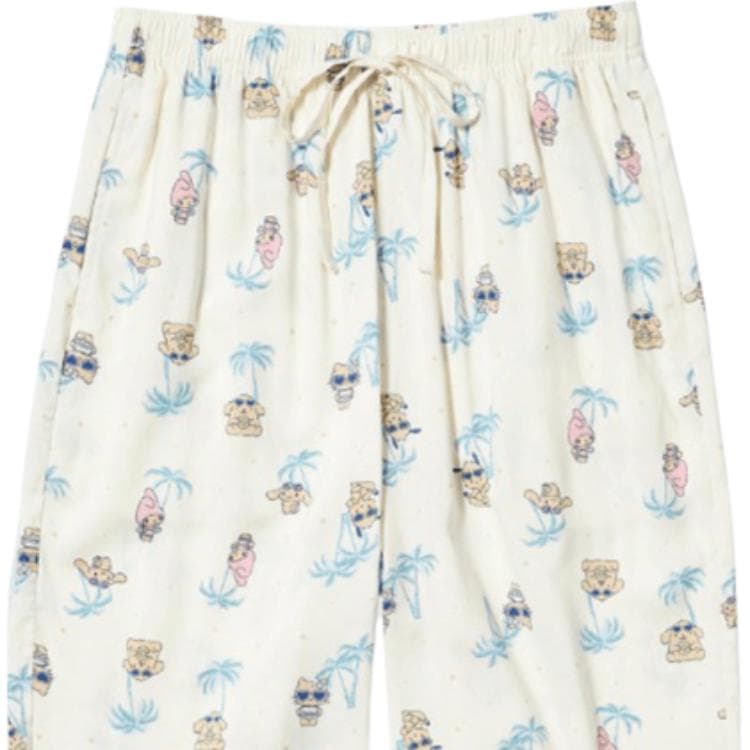 Штаны UNIQLO X Sanrio SS26 Повседневные брюки женские - изображение 3