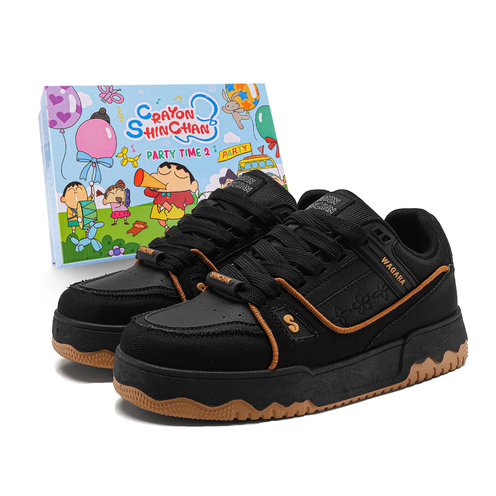 Кроссовки Crayon Shinchan Повседневная обувь Low Топ Унисекс - изображение 1