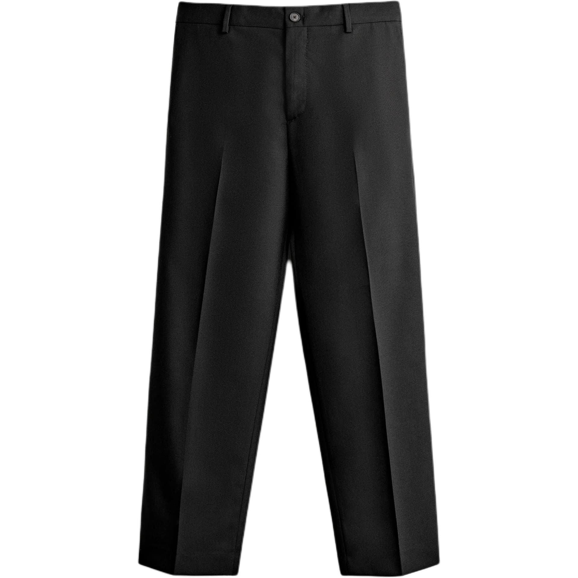 Штаны zara Черный мужской Повседневные брюки - изображение 1