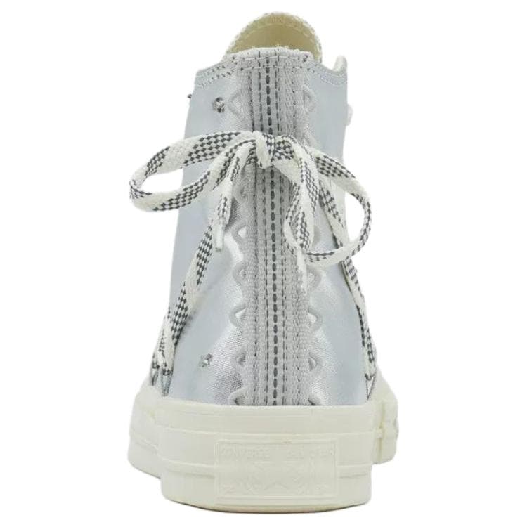 Кеды Converse Chuck TAYLOR Seasonal Кеды High Топ Серебряный Женские - изображение 4