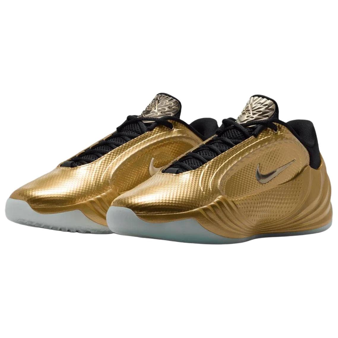 Кроссовки для баскетбола NIKE Giannis Freak 8 Баскетбольные кроссовки Low Топ Золото-черный Унисекс - изображение 3
