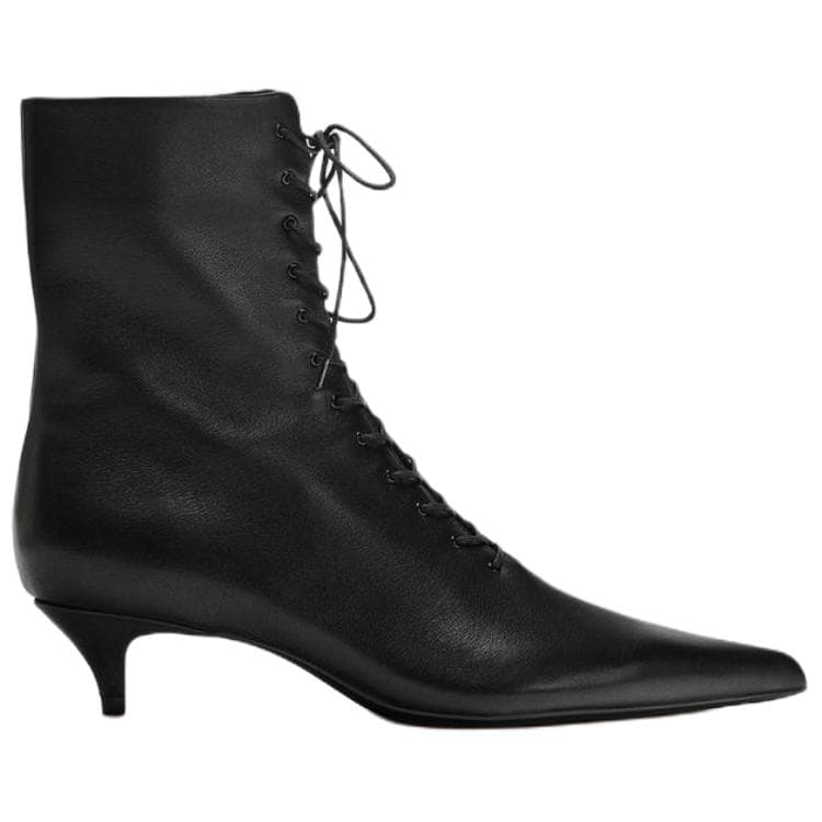 Сапоги zara Ботильоны Черный Женские - изображение 2