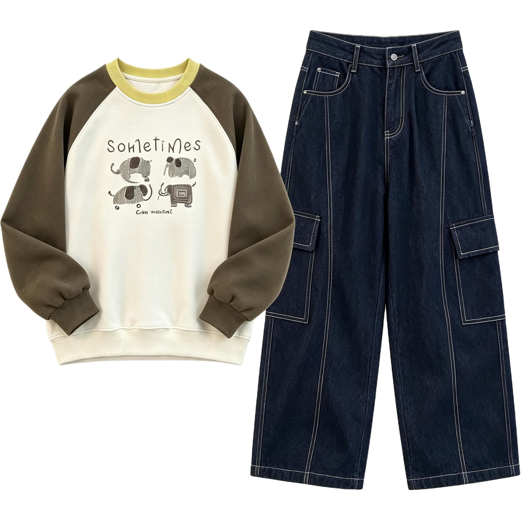 SHIBU Kids Повседневные спортивные костюмы Наборы - изображение 1