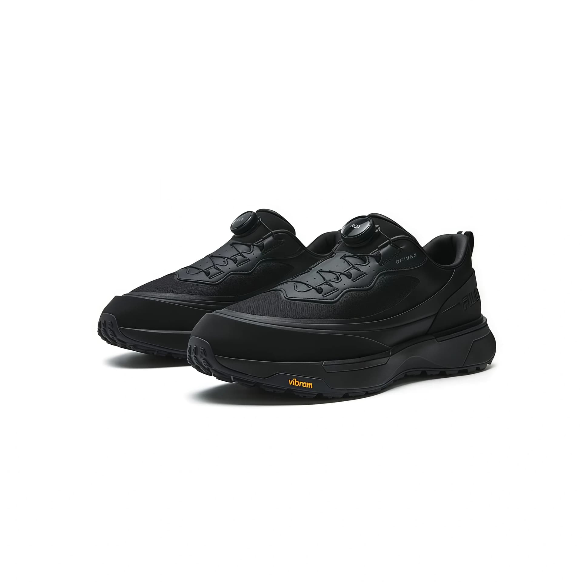 Кроссовки для гольфа FILA GF DRIVEX Дышащая Поддерживающая Обувь для гольфа Мужская Прыгающий конь Черный - изображение 6