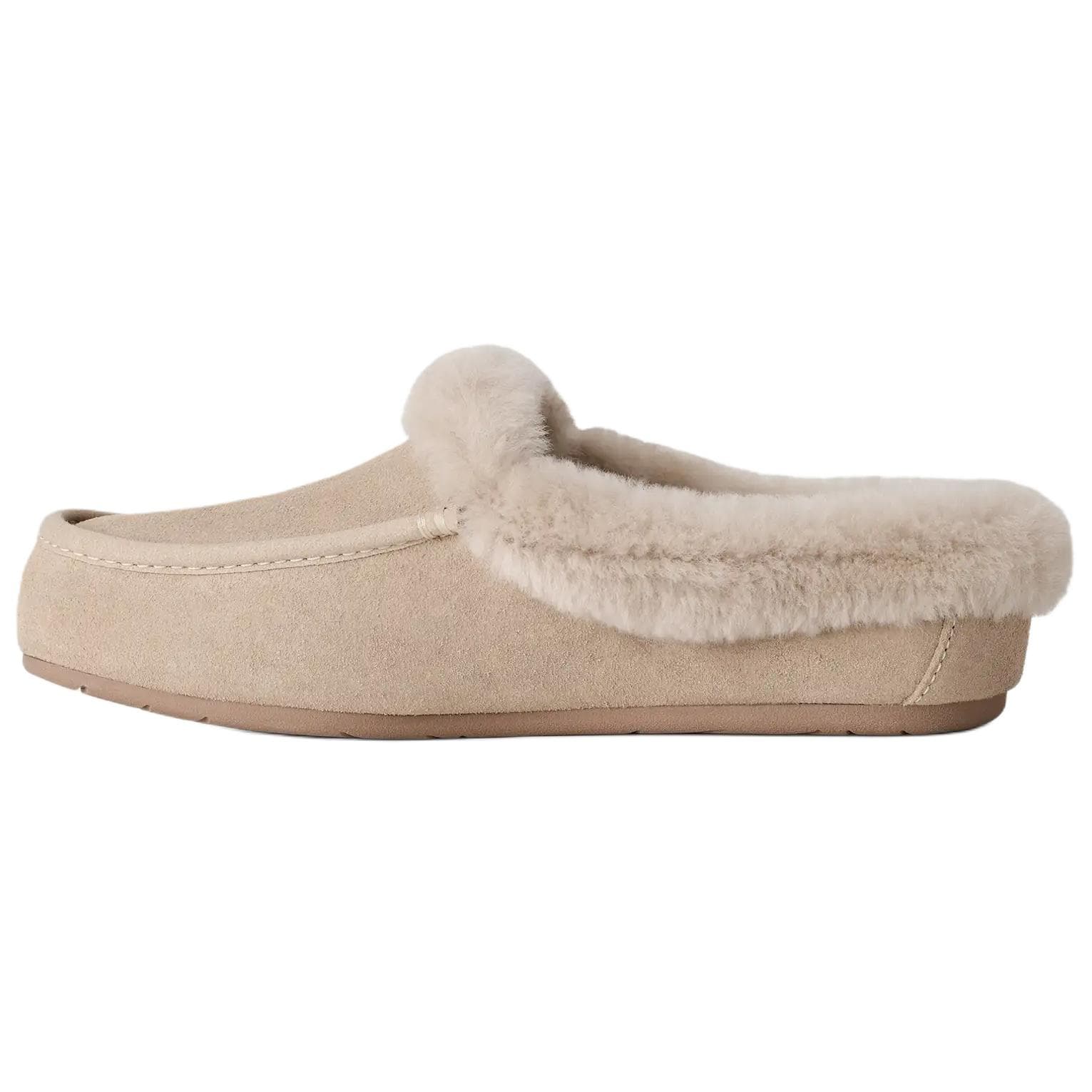 Сандалии ugg ANSLEY Закрытые тапочки Экрю Женские - изображение 3