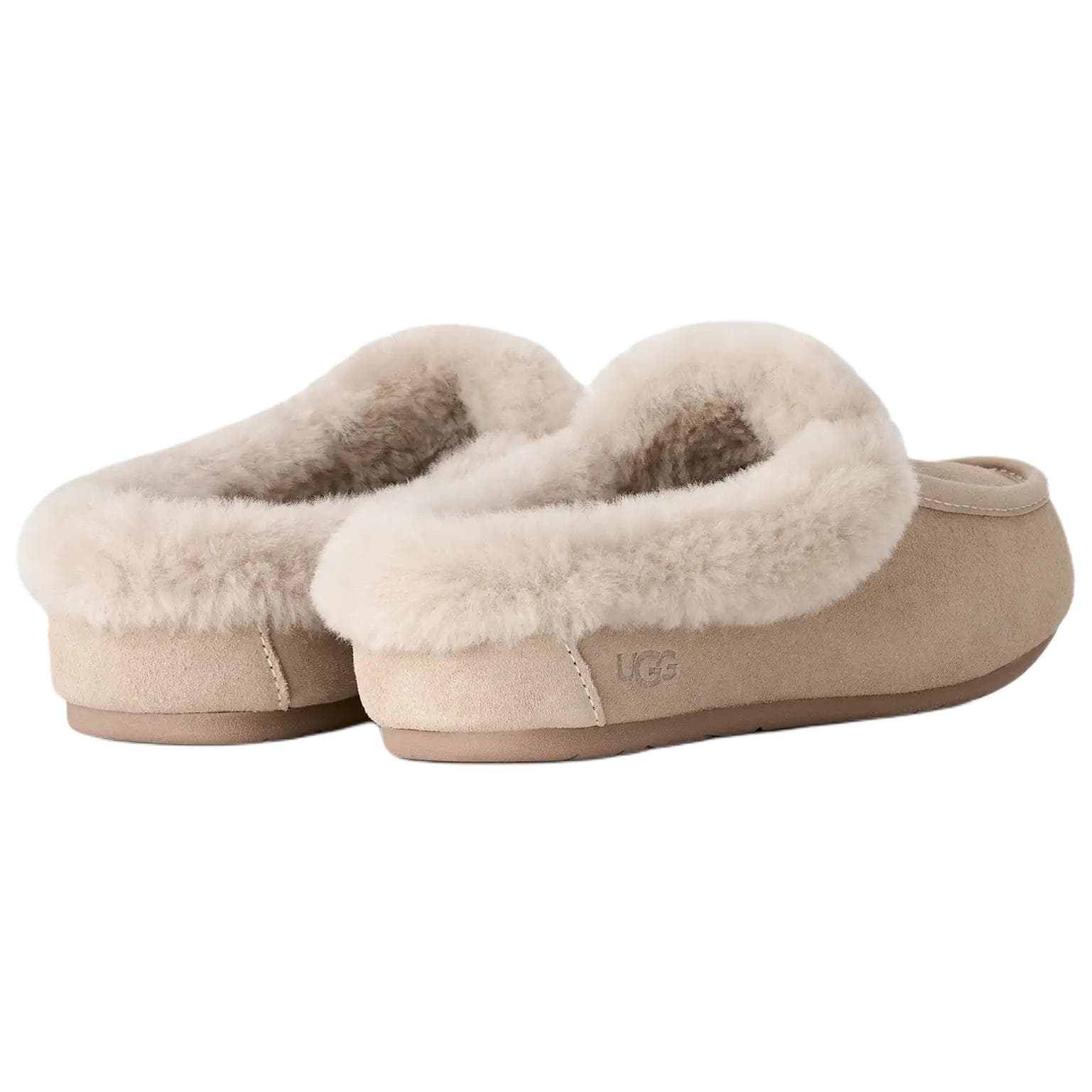 Сандалии ugg ANSLEY Закрытые тапочки Экрю Женские - изображение 6