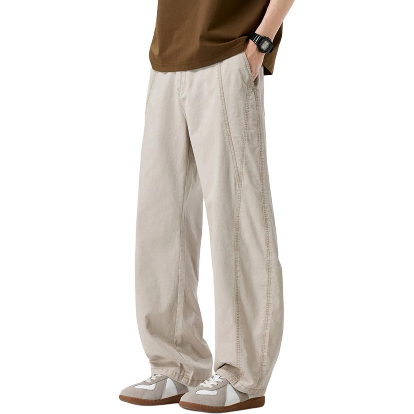 Штаны dickies Экрю Унисекс Повседневные брюки - изображение 1
