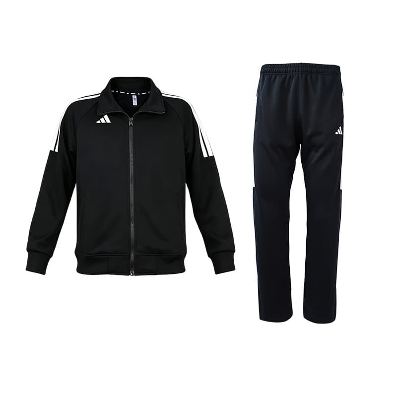 Adidas Спортивный Костюм Черный белый Детский - изображение 1