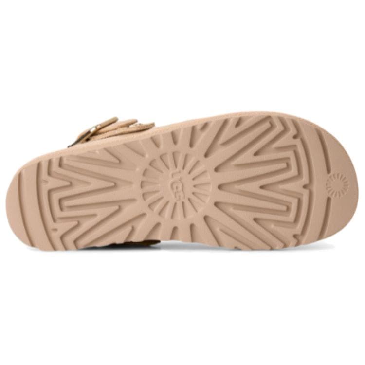 Сандалии UGG Закрытые тапочки Песок Каштановый Женские - изображение 7