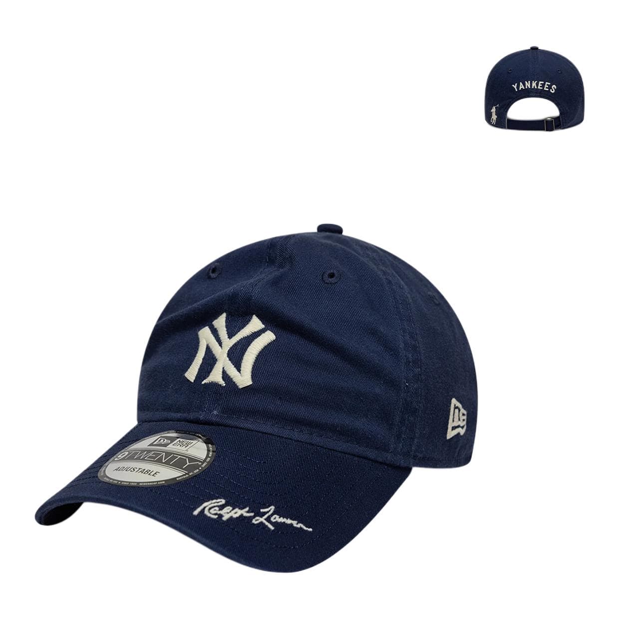Кепка new era Хлопок ткань Кепки Унисекс Морской синий - изображение 3