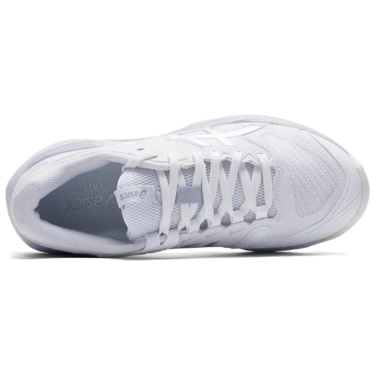 Кроссовки для тенниса ASICS SOLUTION SPEED FF 4 Удобные Низкие Тенисные Кроссовки Женские Белые Серебряные - изображение 3