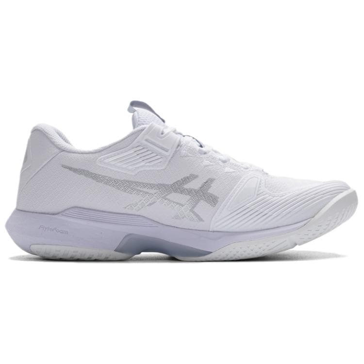 Кроссовки для тенниса ASICS SOLUTION SPEED FF 4 Удобные Низкие Тенисные Кроссовки Женские Белые Серебряные - изображение 2