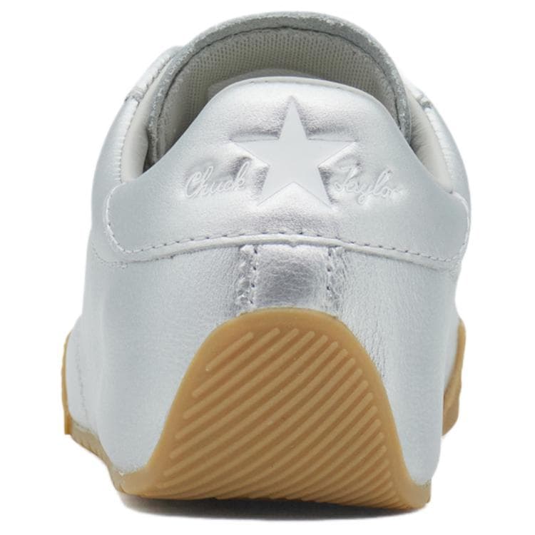 Кроссовки Converse Chuck TAYLOR Seasonal Повседневная обувь Low Топ Серебряный Женские - изображение 4