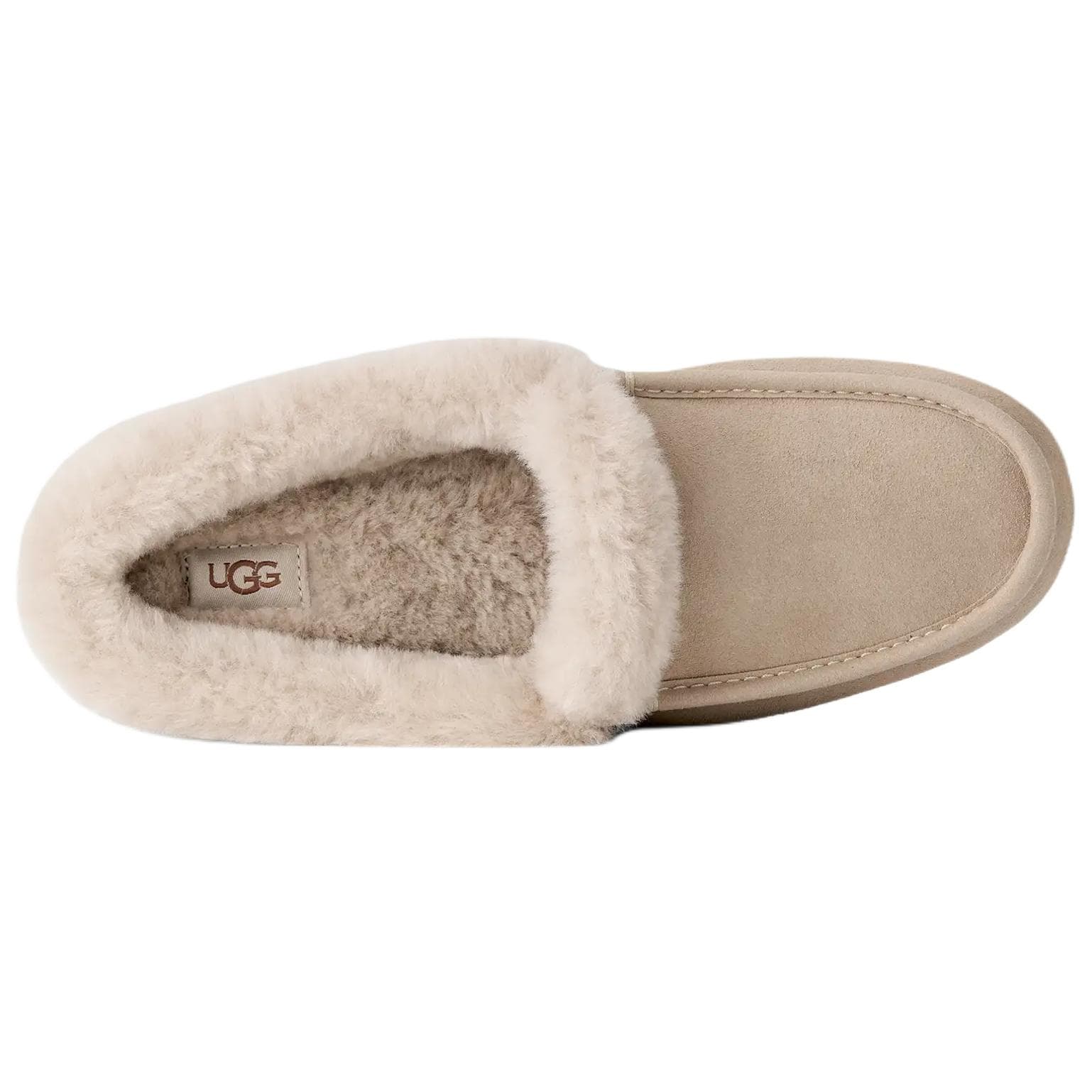 Сандалии ugg ANSLEY Закрытые тапочки Экрю Женские - изображение 5