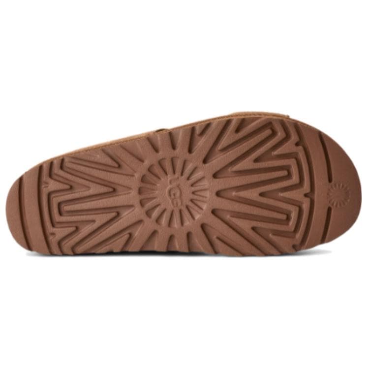 Сандалии UGG Износостойкие Шлепанцы Женские Каштановые - изображение 6