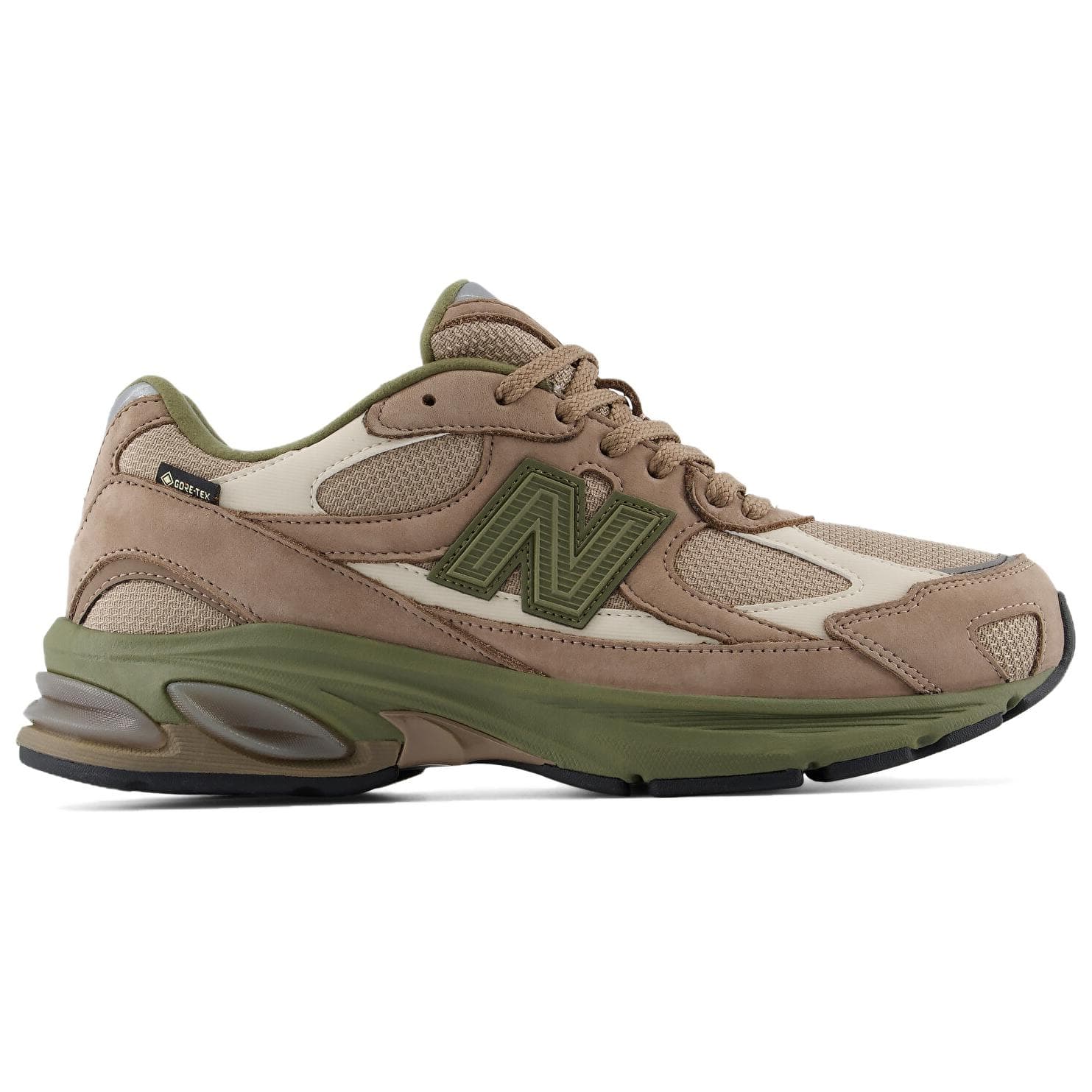 Кроссовки для бега New Balance NB 2010 Беговые кроссовки Low Топ Коричнево-зеленый Мужской - изображение 2