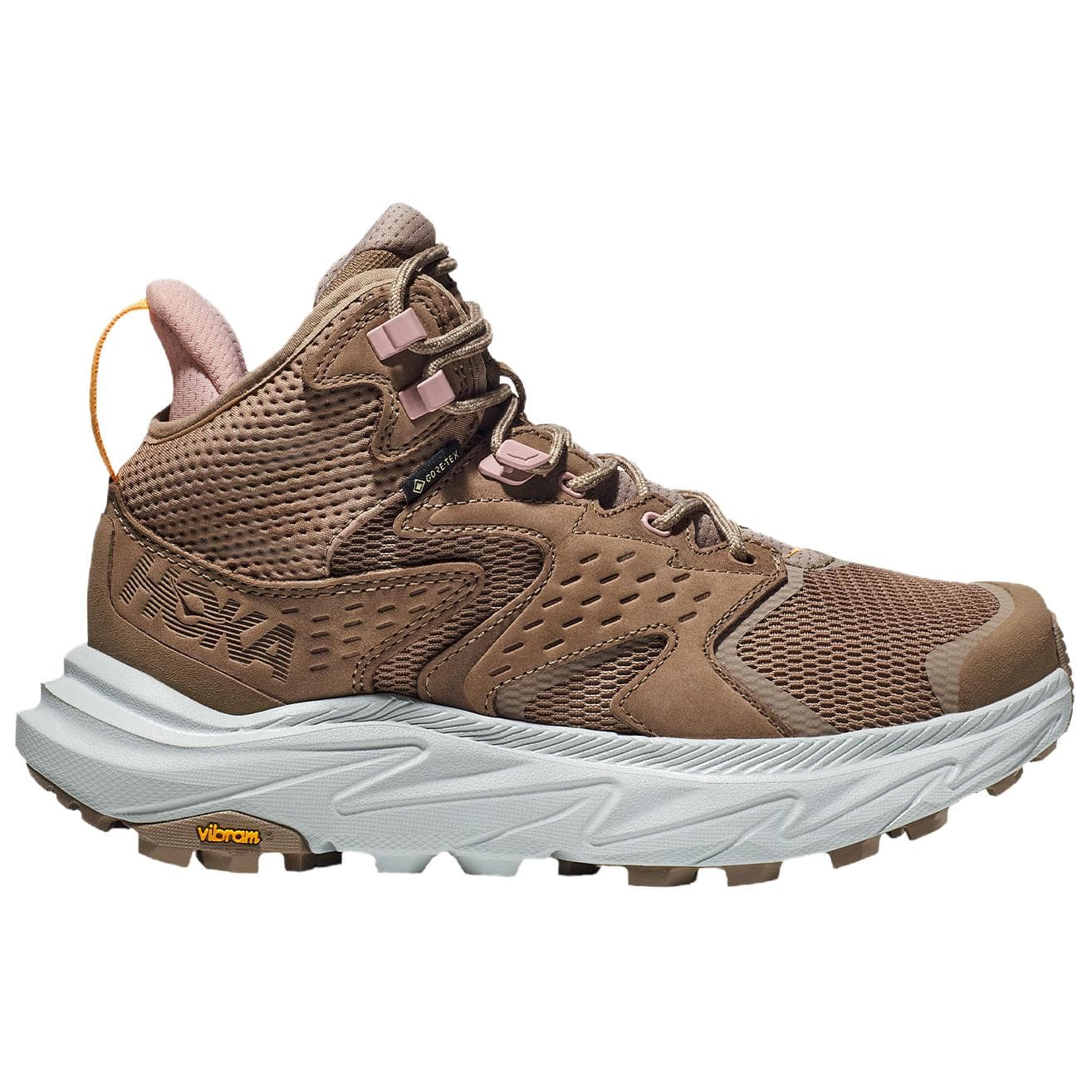 Кроссовки HOKA ONE ONE Anacapa 2 Альпинистские и треккинговые ботинки MID Топ Коричневый Женские - изображение 2