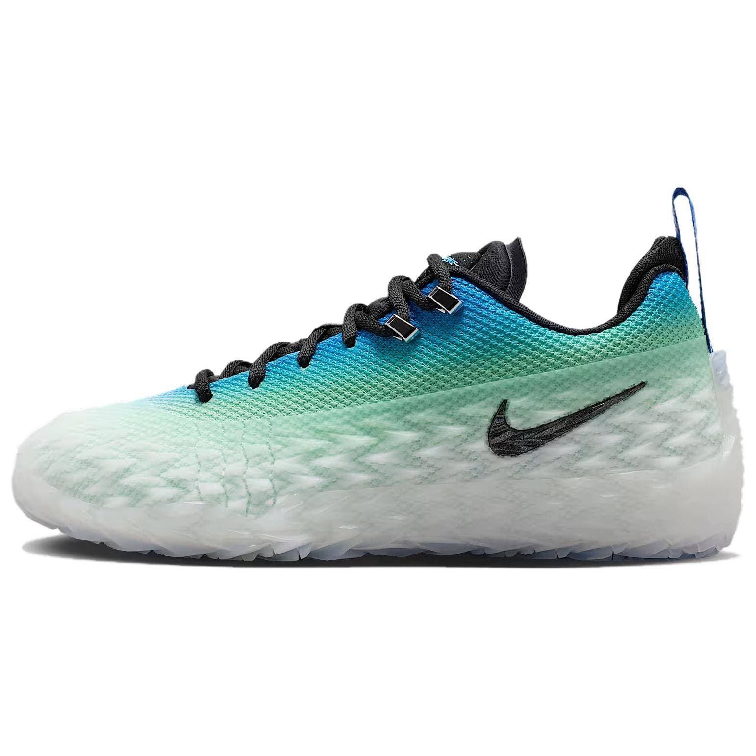 Кроссовки для баскетбола NIKE S.T. Charge Баскетбольные кроссовки Low Топ Белый синий зеленый Мужской - изображение 1