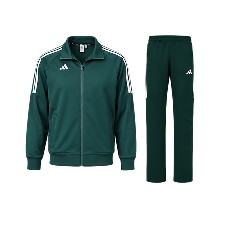 Adidas Спортивный костюм темно-зеленый белый для детей - изображение 1