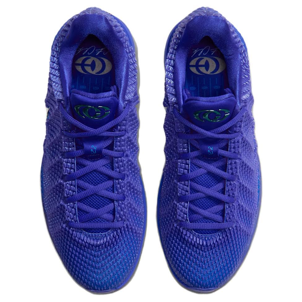 Кроссовки для баскетбола NIKE Caitlin 1 Износостойкий Поддержка Лоу-топы Баскетбольные кроссовки Унисекс Синий - изображение 4
