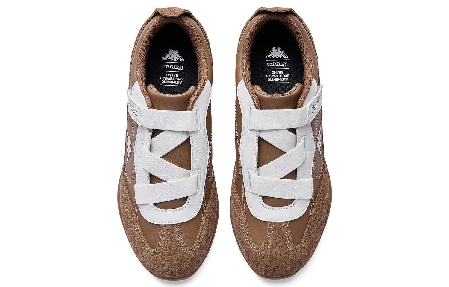 Кроссовки Kappa QINGYUE Повседневная обувь Low Топ Lilac Brown Classic White Женская - изображение 4