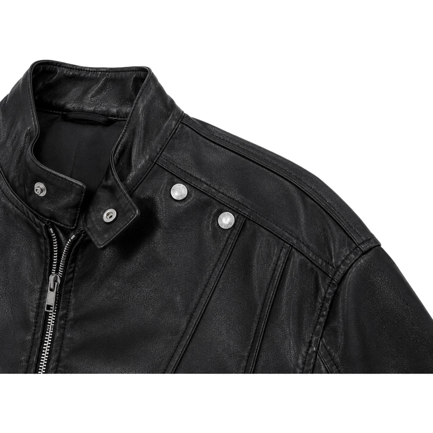Кожаная куртки dickies Черный мужской Кожаные куртки - изображение 3