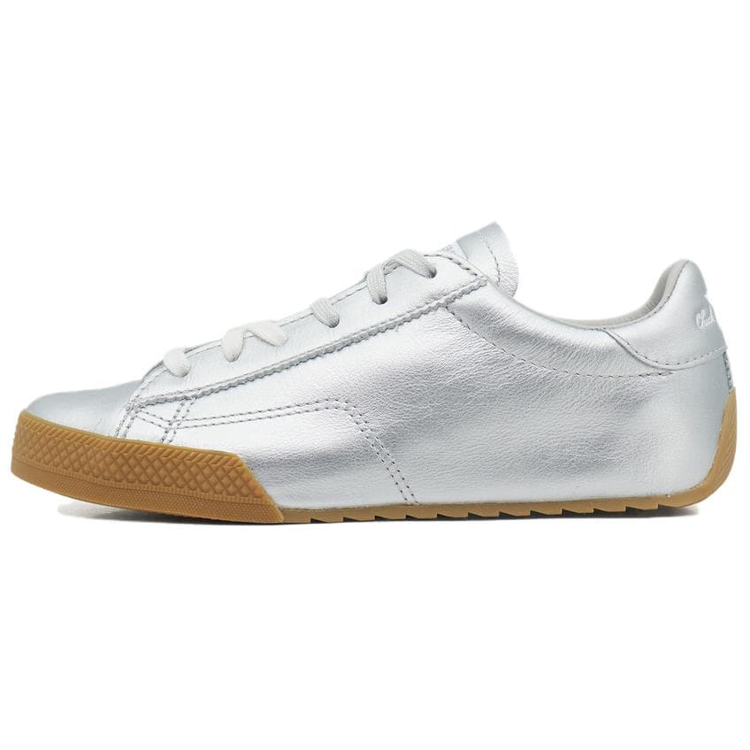 Кроссовки Converse Chuck TAYLOR Seasonal Повседневная обувь Low Топ Серебряный Женские - изображение 1