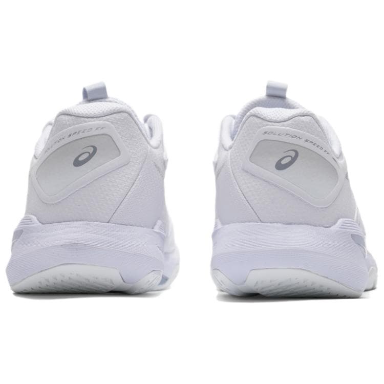 Кроссовки для тенниса ASICS SOLUTION SPEED FF 4 Удобные Низкие Тенисные Кроссовки Женские Белые Серебряные - изображение 4