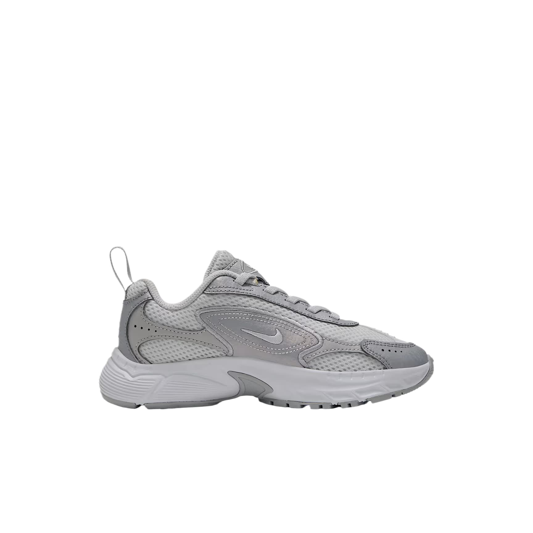 Кроссовки NIKE Детские беговые кроссовки Low Топ Экрю Металлическое серебро Туманно-серый Kids - изображение 2