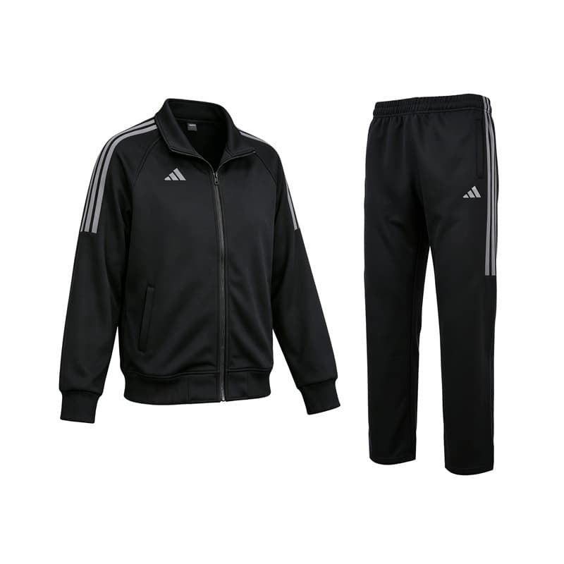 Adidas Спортивный Костюм Черно-серый Детский - изображение 1