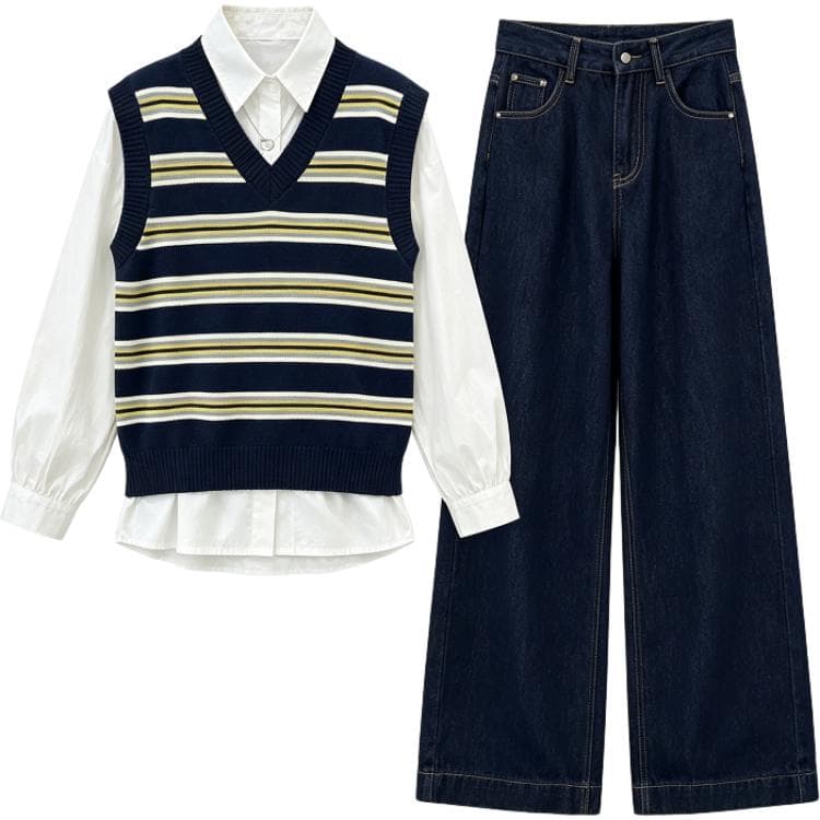 SHIBU 99978 THREE Комплект волшебных цветов Kids Повседневный Спортивный костюм Наборы - изображение 2