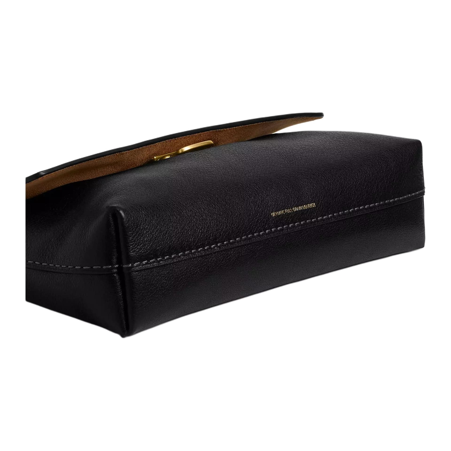 Мини-сумка COACH Челси Коровья кожа Сумки через плечо Большой Женские Черный - изображение 6