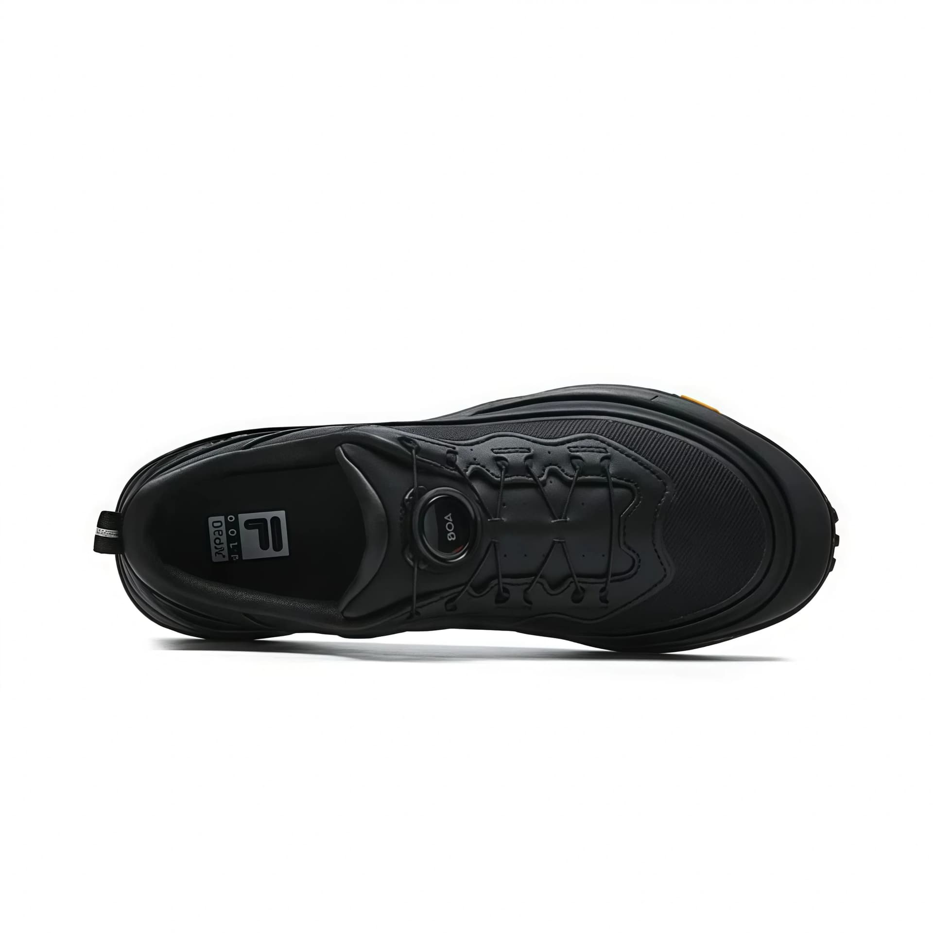 Кроссовки для гольфа FILA GF DRIVEX Дышащая Поддерживающая Обувь для гольфа Мужская Прыгающий конь Черный - изображение 3