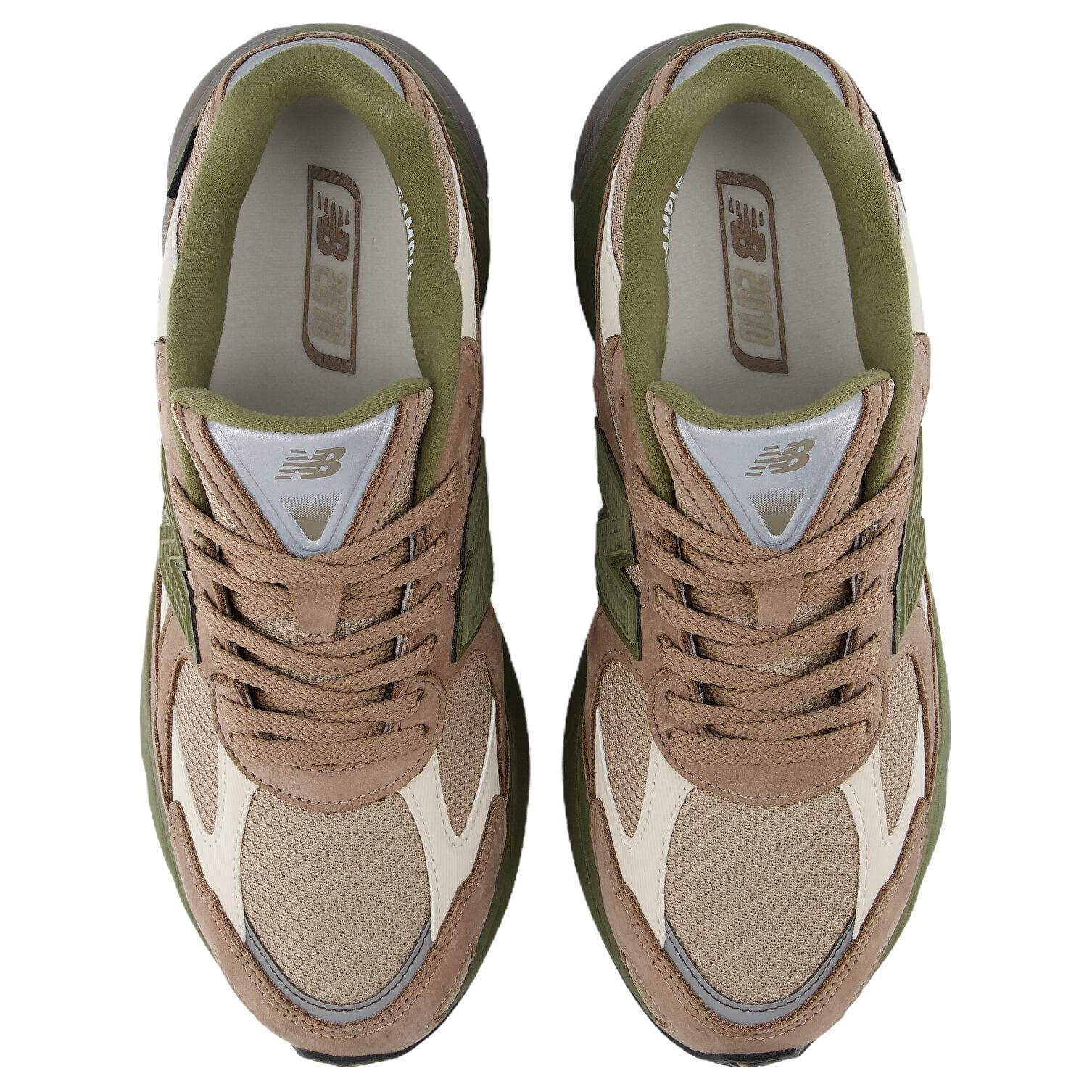 Кроссовки для бега New Balance NB 2010 Беговые кроссовки Low Топ Коричнево-зеленый Мужской - изображение 3