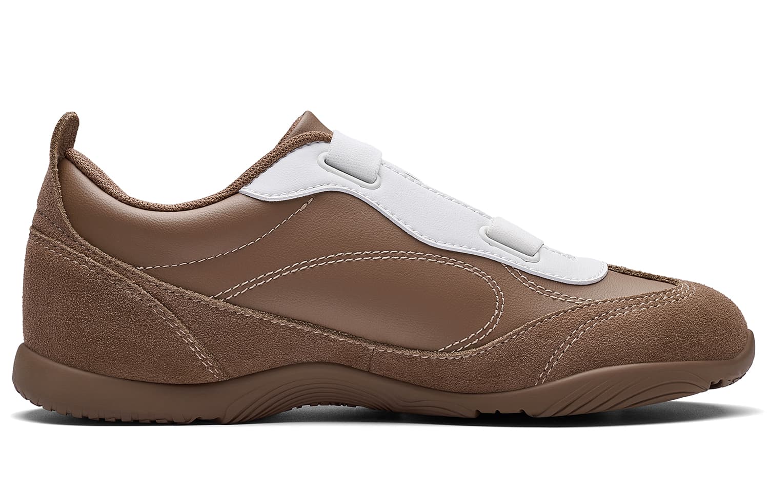 Кроссовки Kappa QINGYUE Повседневная обувь Low Топ Lilac Brown Classic White Женская - изображение 2