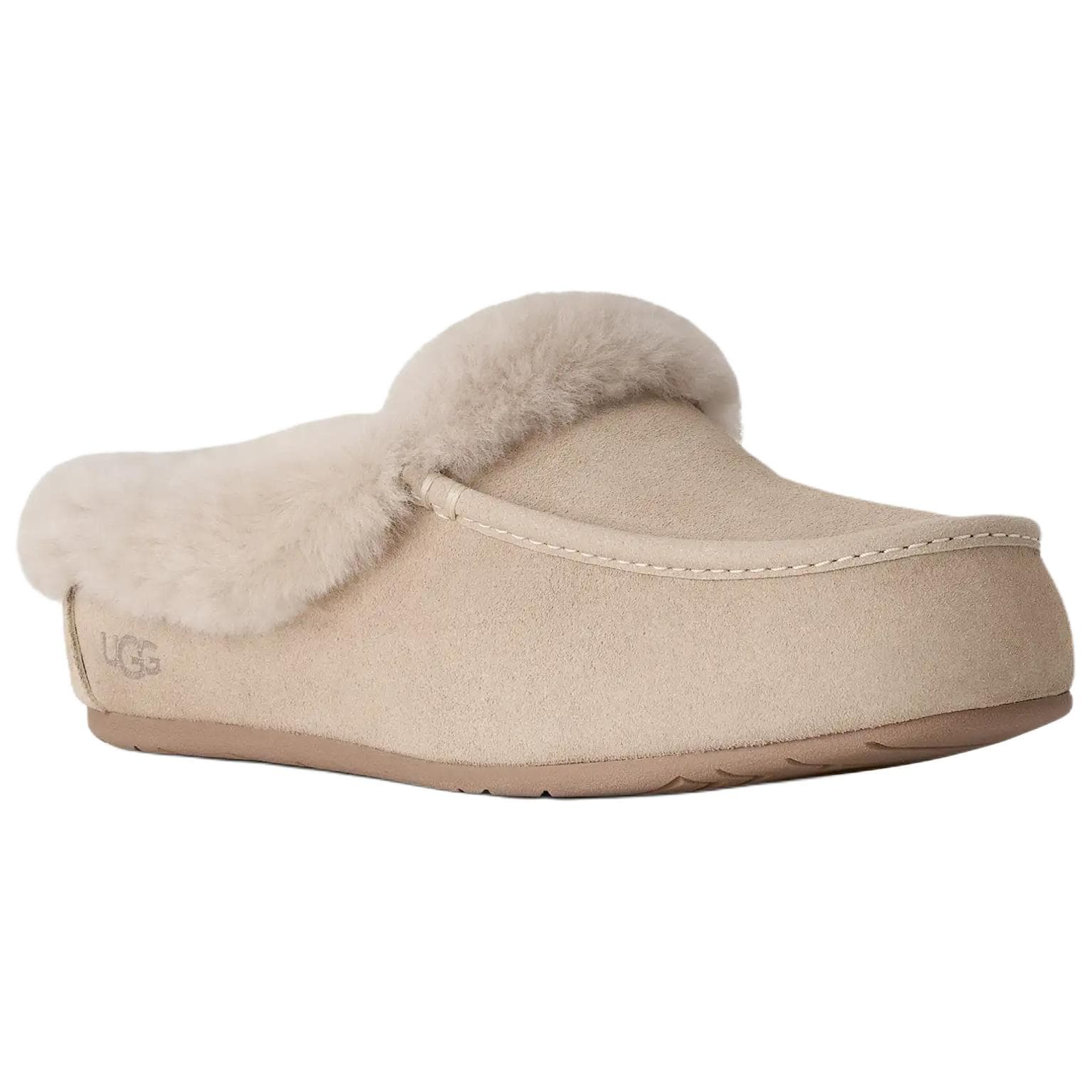 Сандалии ugg ANSLEY Закрытые тапочки Экрю Женские - изображение 4