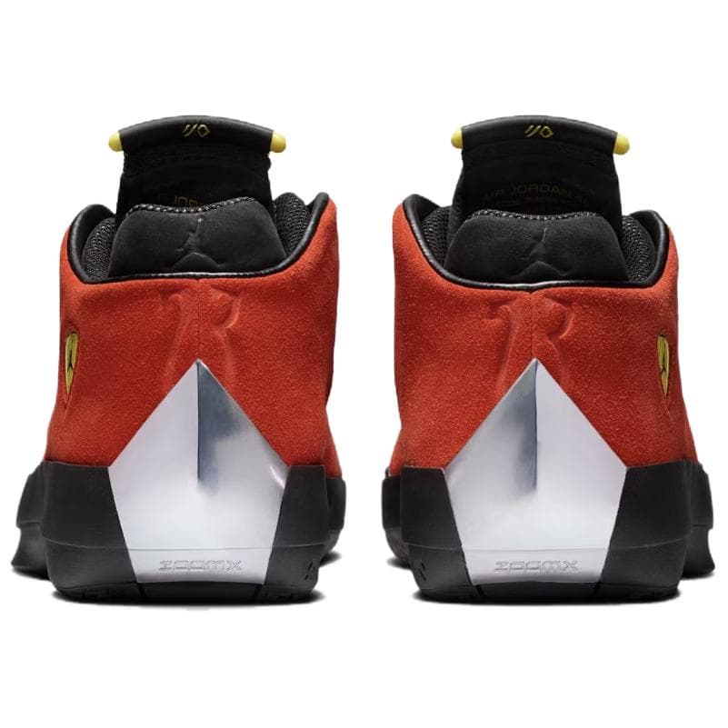 Ретро баскетбольные кроссовки Jordan X Феррари Air Jordan 4014 Low Топ Ретро-баскетбольные кроссовки Унисекс Красный черный - изображение 5