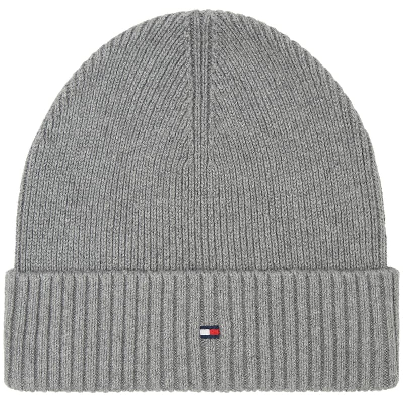 Шапка Tommy Hilfiger Плюш с кольцевым рисунком Хлопок + спандекс Смесь Шапки-бини Мужской Черный - изображение 7