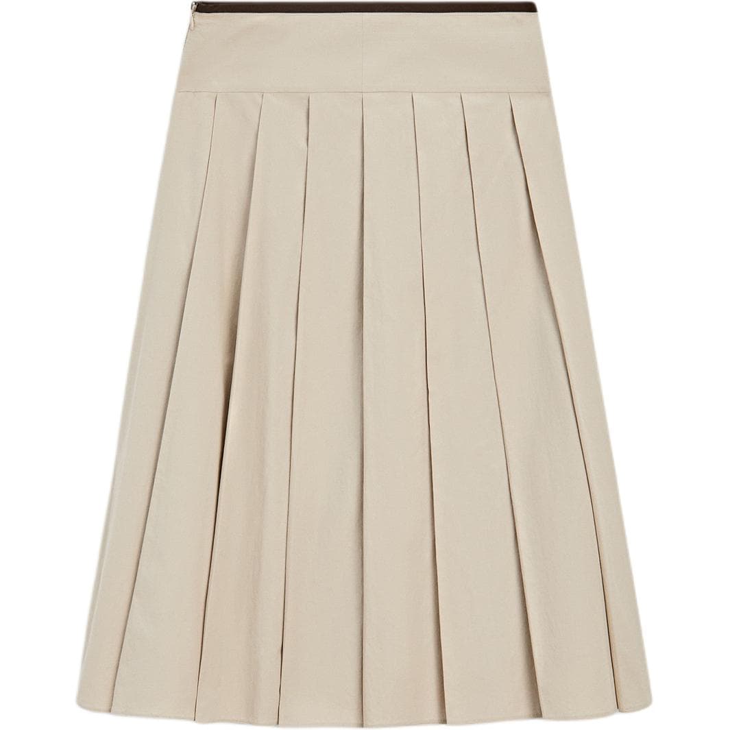 Юбка Massimo Dutti Экрю Женские Повседневные длинные юбки - изображение 2