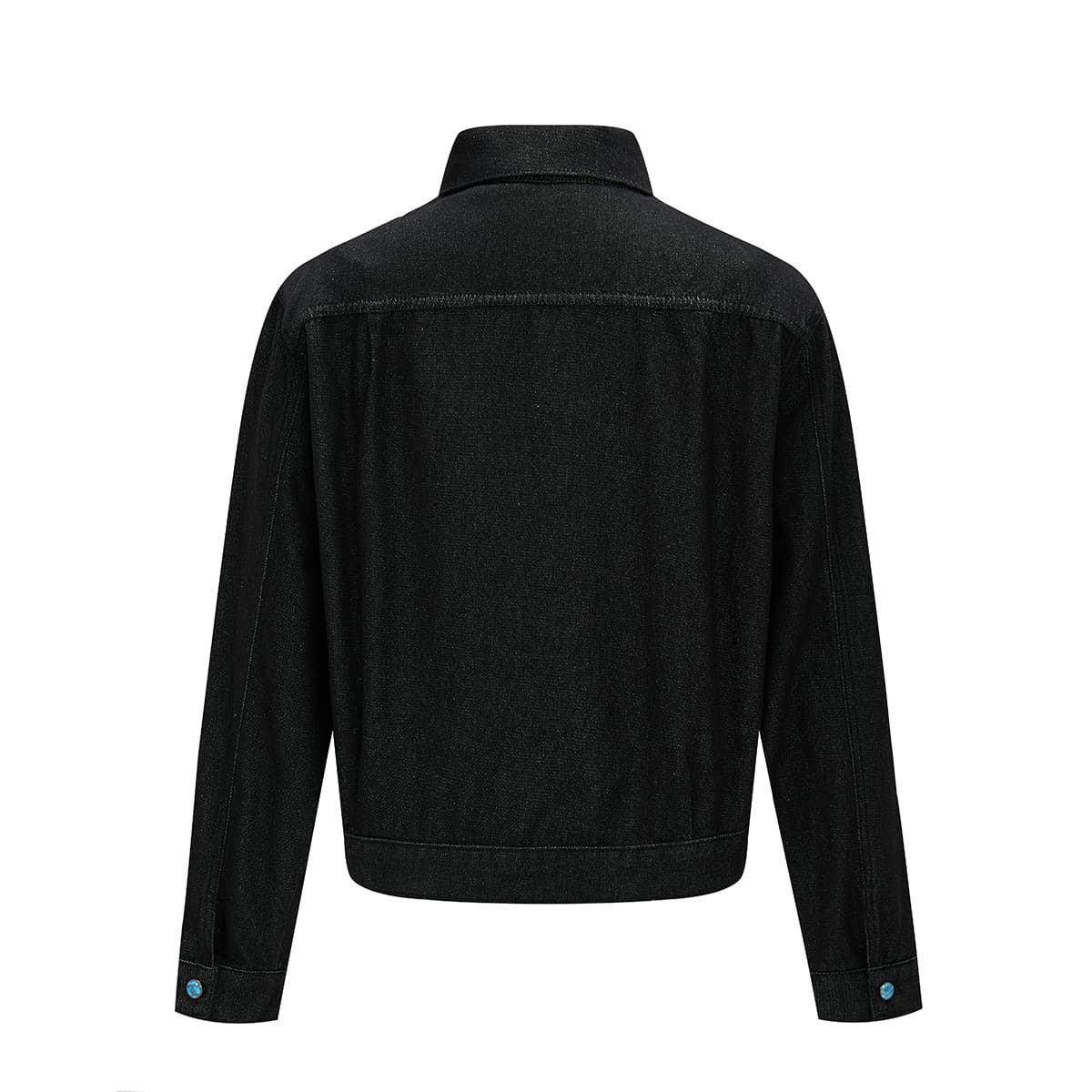 Джинсовая куртка YearnObtainRainbow Черный Унисекс Джинсовые куртки - изображение 2