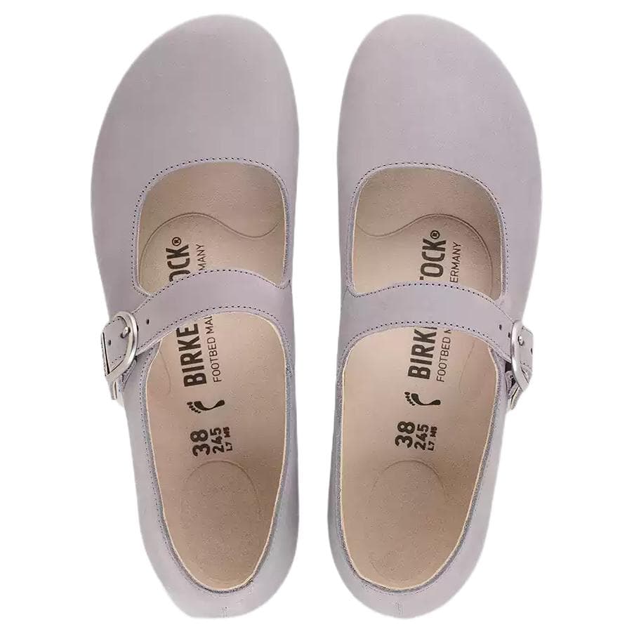 Birkenstock Santa Clarita Туфли Мэри Джейн Low Топ Фиолетово-серый Женские - изображение 5
