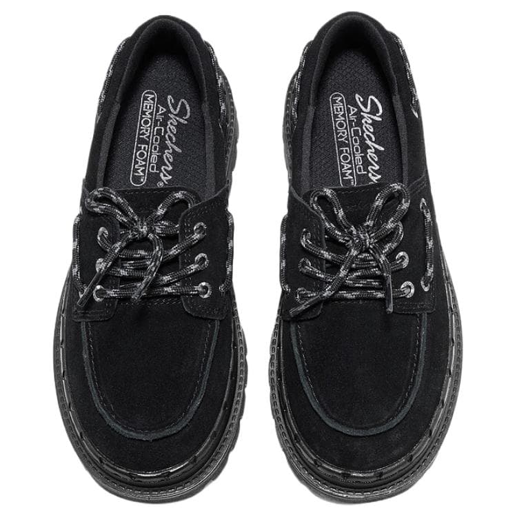 Skechers Modern Comfort Топсайдеры Low Топ Чисто черный Женские - изображение 4