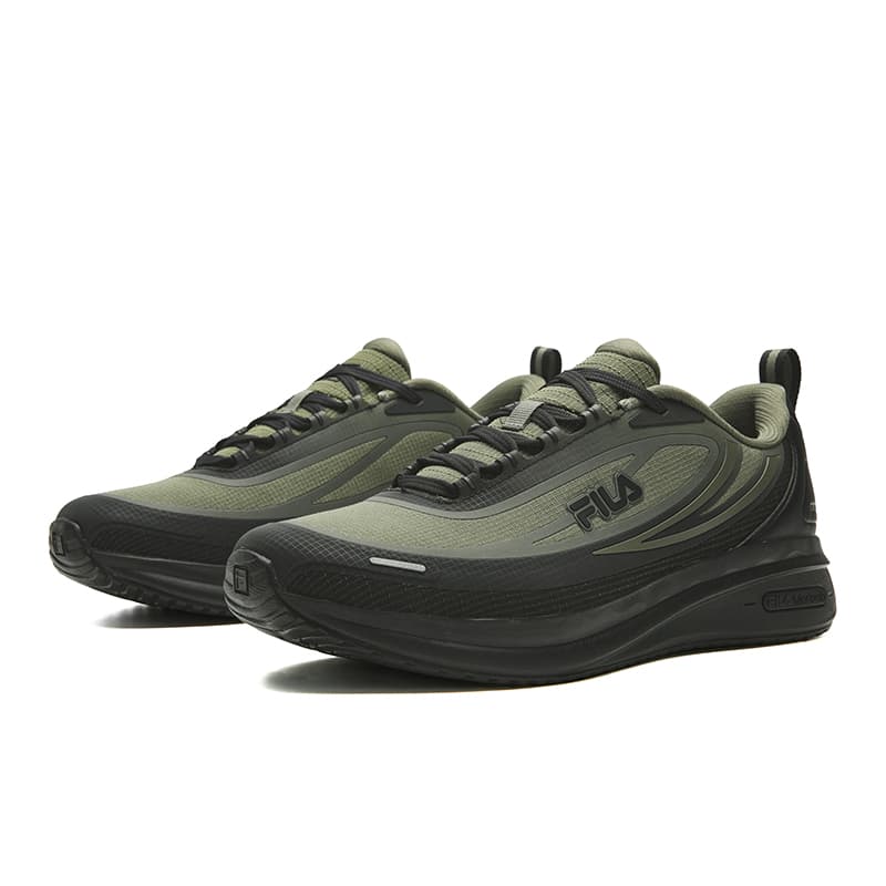 Кроссовки для бега FILA NUVOLE 4 Беговые кроссовки Низкий Топ Чай Серый Скачущий конь Черный мужской - изображение 3