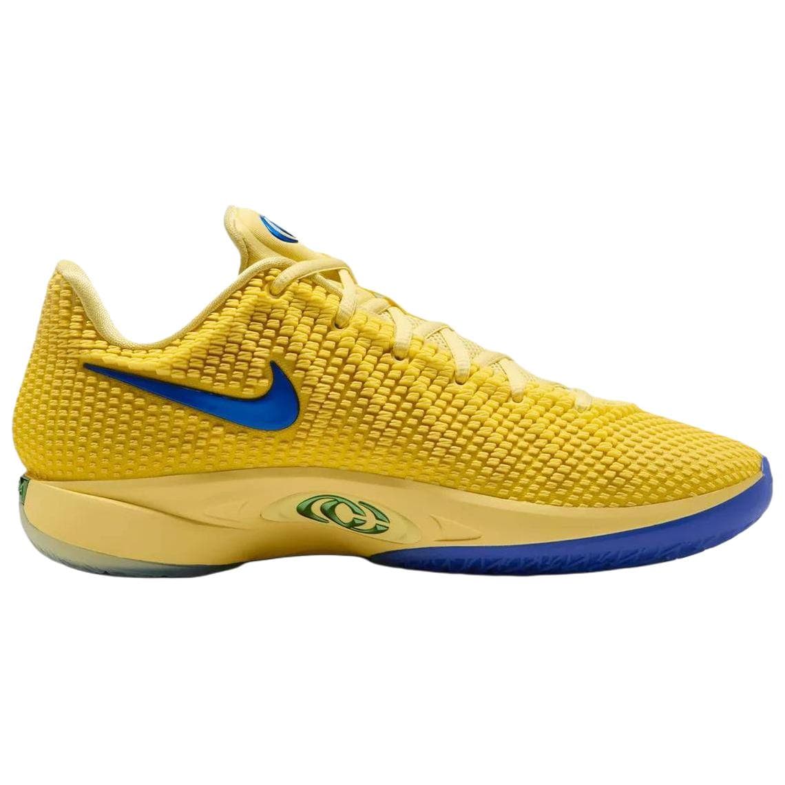 Кроссовки для баскетбола NIKE Caitlin 1 Баскетбольные кроссовки Low Топ Горчичный желтый Унисекс - изображение 2