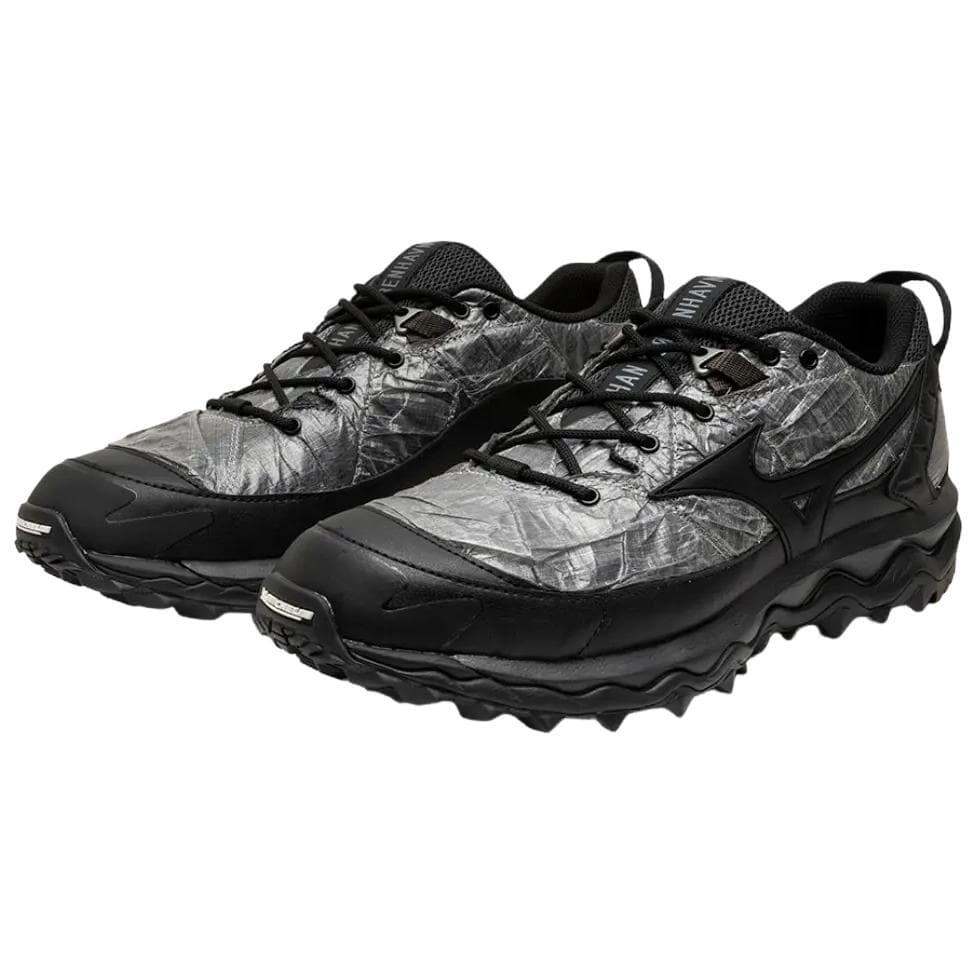 Кроссовки для бега Mizuno Wave Mujin TL Беговые кроссовки Low Топ Black Gray Color Унисекс - изображение 3