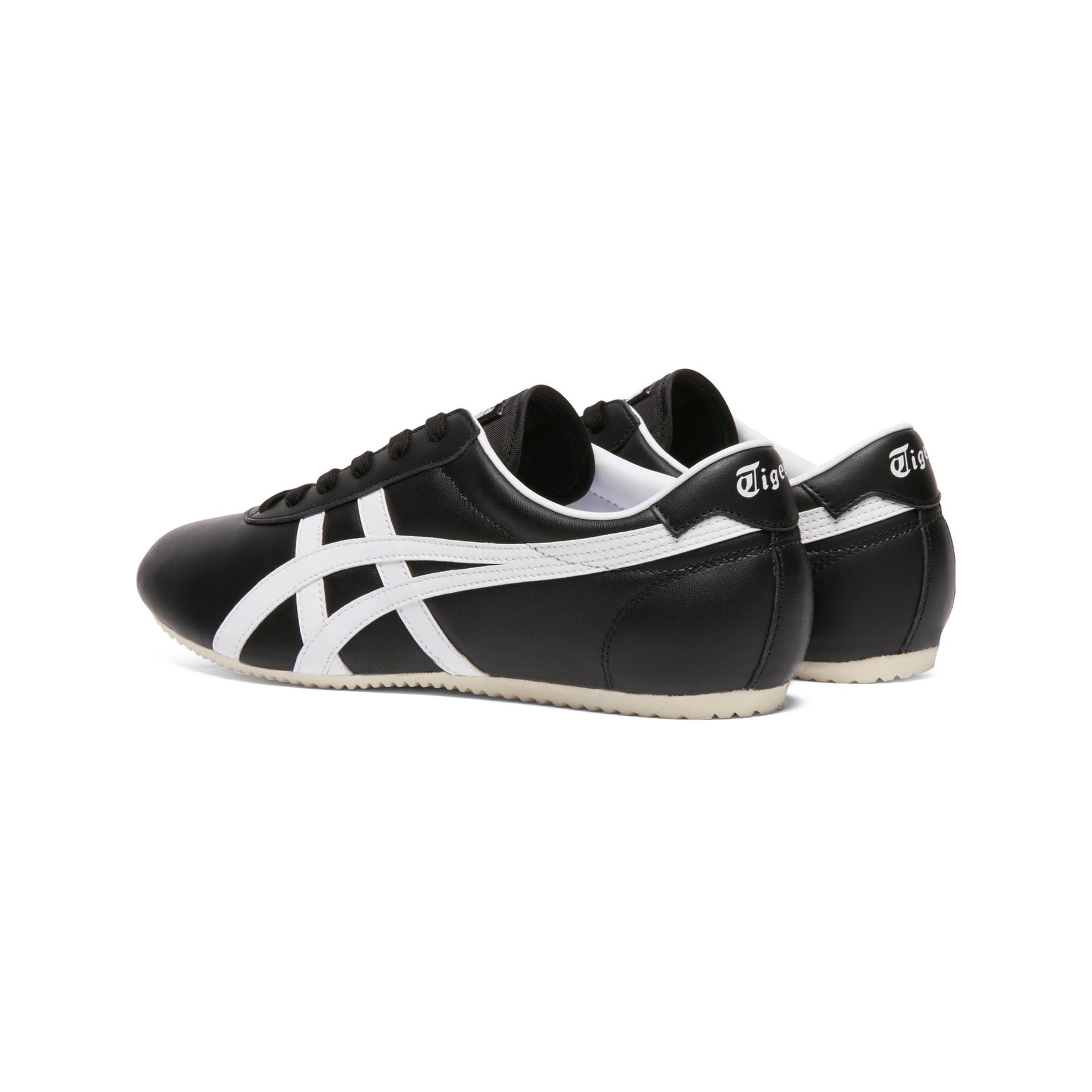 Кроссовки Onitsuka Tiger Tai-Chi Лоу-топы Повседневная обувь Унисекс Черный Белый - изображение 4