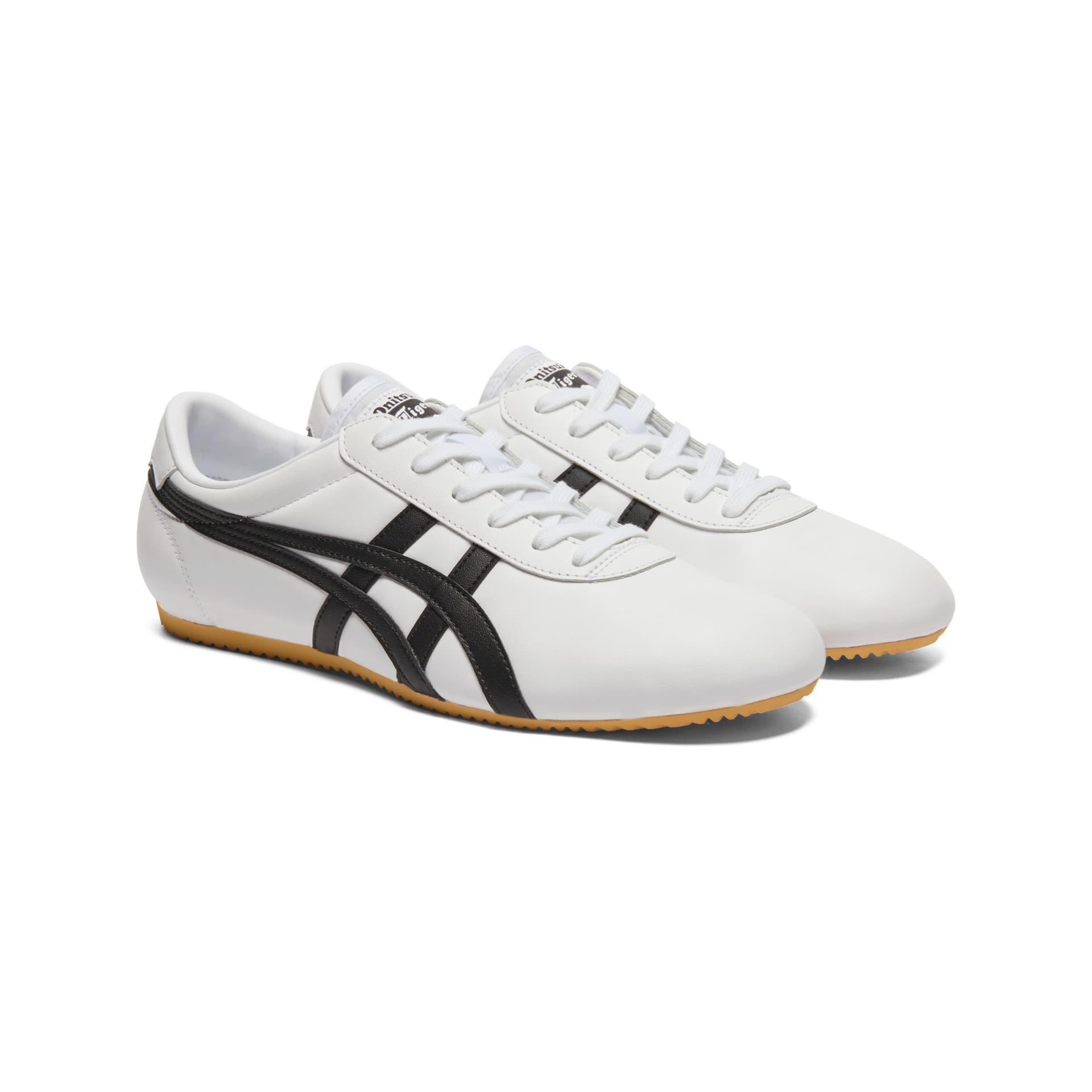 Кроссовки Onitsuka Tiger Tai-Chi Лоу-топы Повседневная обувь Унисекс Белый Черный - изображение 3