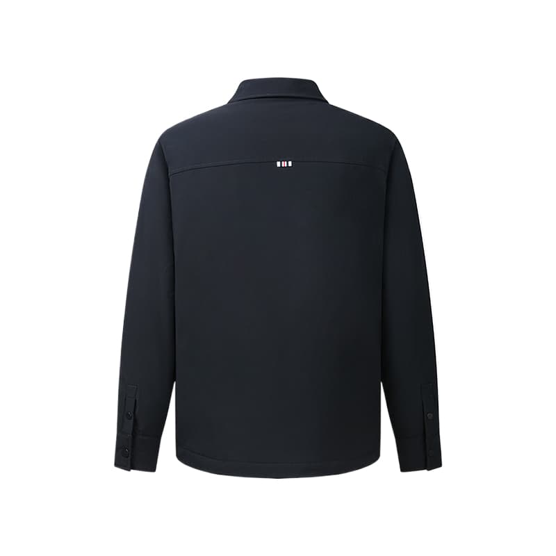 Зимняя куртка FILA Легендарный синий Мужской Пуховики - изображение 2