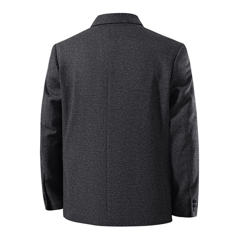 Пиджак PIERRE CARDIN Серый [Металл Логотип] Мужской Классический Костюм - изображение 2