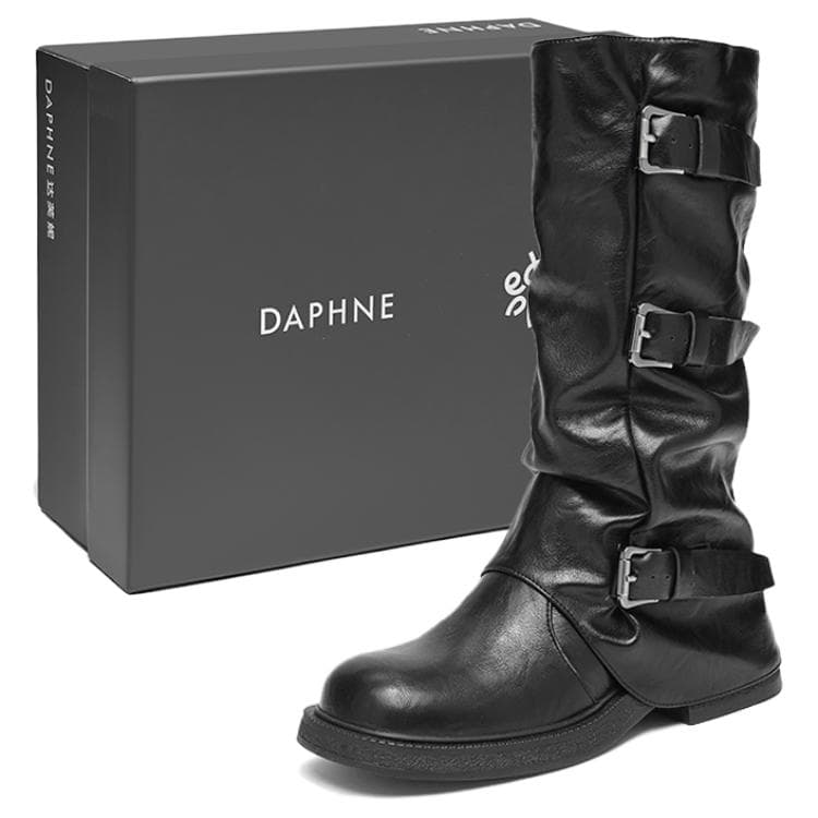 Ботинки DAPHNE Колено High Ботинки Женские - изображение 2